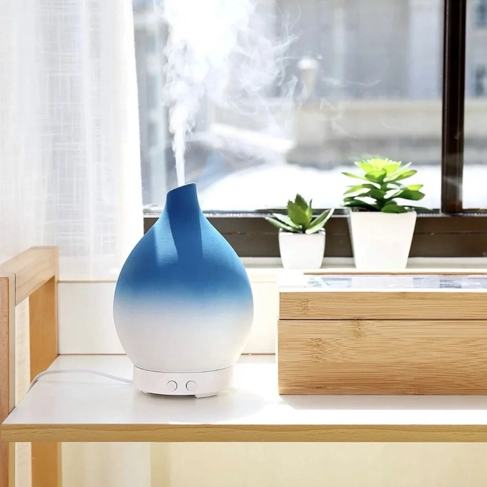 Design Accents Aroma Diffuser Ceramic Ultrasonic Aroma Diffuser NEW Sealed